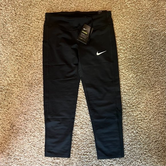 Nike Pants - NWT {Nike} Black Leggings